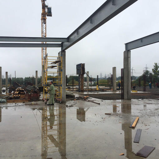 Начало монтажа